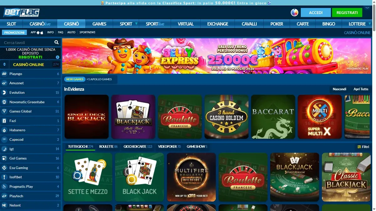 BetFlag screenshot